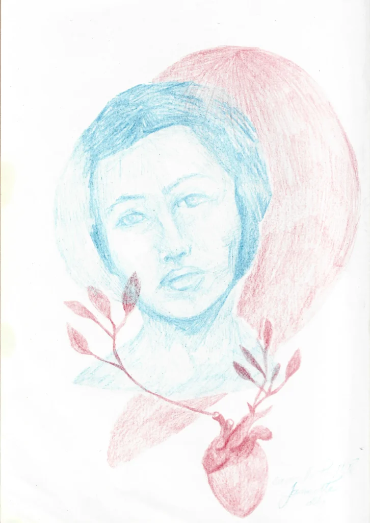 Dessin réalisé par Camille Paulette Jannette.